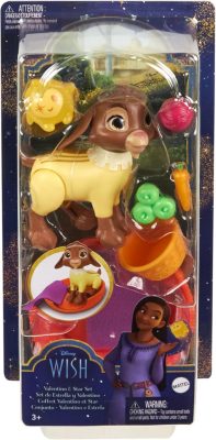 Disney Wish Valentino és Star figura szett kiegészítőkkel