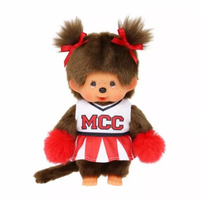 Moncsicsi plüssfigura kislány cheerleader stílusban 20 cm
