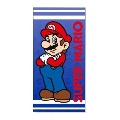 Super Mario Bros strandtörölköző 70x140 cm