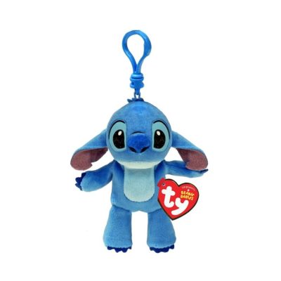 Beanie Babies plüss figura Disney Lilo & Stitch STITCH, Clip 8,5 cm, csillagkutya