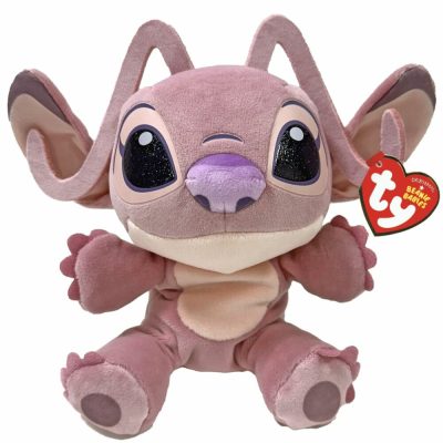 Beanie Babies plüss figura Disney Lilo & Stitch ANGEL, 15 cm - csillagkutya