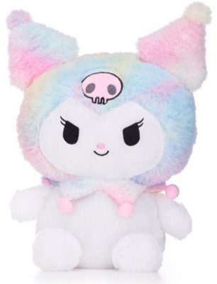 Hello Kitty Kuromi plüssfigura 24 cm színes