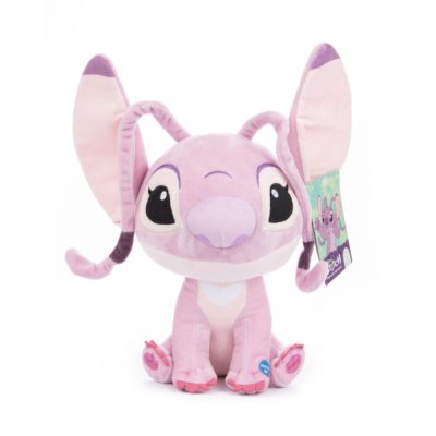ANGEL Pink Stitch plüssfigura 35 cm hanggal Lil Bodz sorozatból