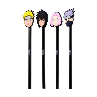 Naruto ceruza PVC topperrel 1 db