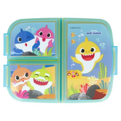 Baby Shark több rekeszes uzsonnásdoboz