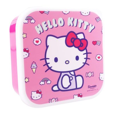 Hello Kitty uzsonnás doboz szett