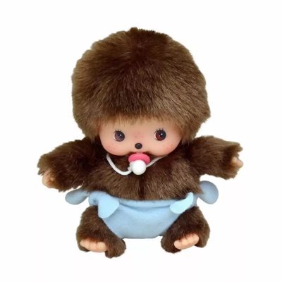Bebichhichi plüssfigura kisfiú pelenkában, 15 cm-es méretben