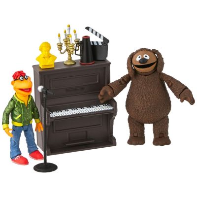 Rowl és Scooter figura kiegészítőkkel 13 cm - Muppet Show 