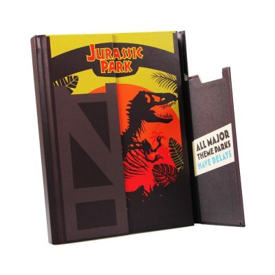 Jurassic Park Gates A5 határidőnapló