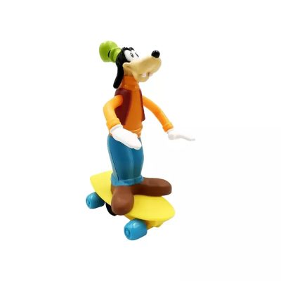Goofy figura - Mickey egér - gördeszkával