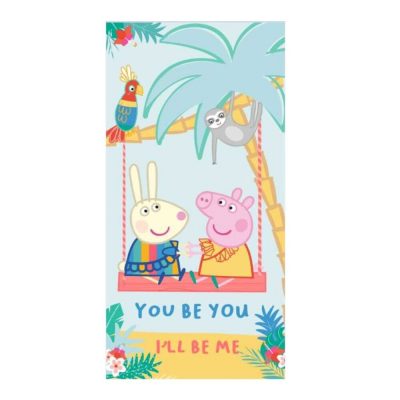 Peppa Pig strandtörölköző 70 x 140 cm - 100% pamut