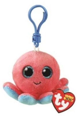 BOOS plüss figura SHELDON, Clip 8,5 cm - polip 