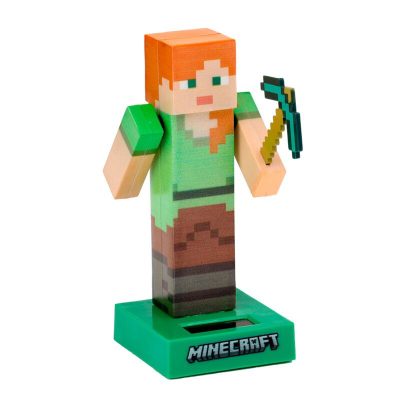 Minecraft Alex figura - napelemes örökmozgó