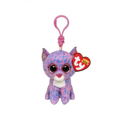 BOOS plüss figura CASSIDY, Clip 8, 5 cm - lila macska