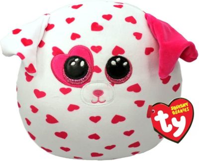 Ty Squishy Beanies párna alakú plüss figura BEAU, 22 cm - kutya