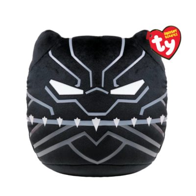 Ty Squishy Beanies párna alakú plüss figura Marvel BLACK PANTHER, 30 cm