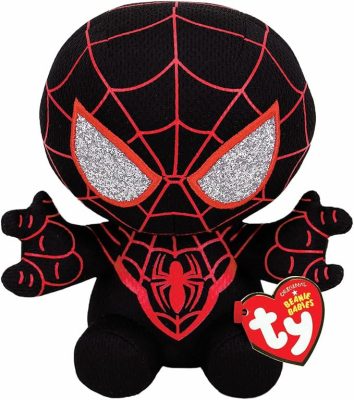 Beanie Babies plüss figura SOFT Marvel MILES MORALES SPIDERMAN, 15 cm 