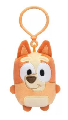 Bingó gyerek kulcstartó plüss figurával 12cm - Bluey
