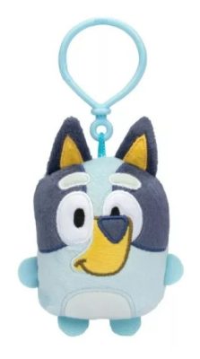 Bluey gyerek kulcstartó plüss figurával 12cm