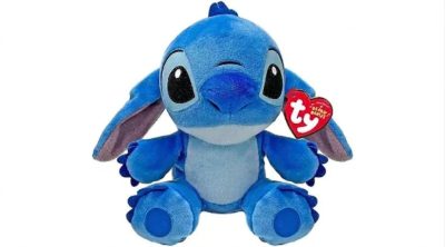 Beanie Babies plüss figura Disney Lilo & Stitch STITCH, 15 cm - csillagkutya