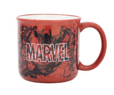 KERÁMIA REGGELIZŐ BÖGRE 415 ML AJÁNDÉKDOBOZBAN MARVEL MINTÁS