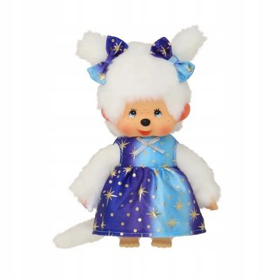 Moncsicsi csillagfény ruhás plüssfigura lány 20 cm