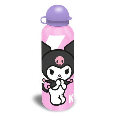Hello Kitty Kuromi Pink alumínium kulacs ivókupakkal 500 ml