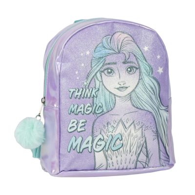 Disney Jégvarázs Magic hologrammos hátizsák, táska 23 cm