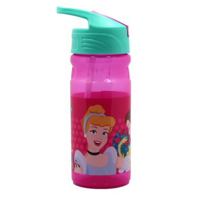 Disney Hercegnők Spring műanyag szívószálas kulacs 500 ml