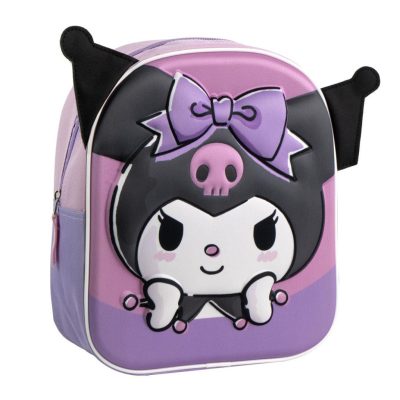 Hello Kitty Kuromi 3D hátizsák, táska 31 cm