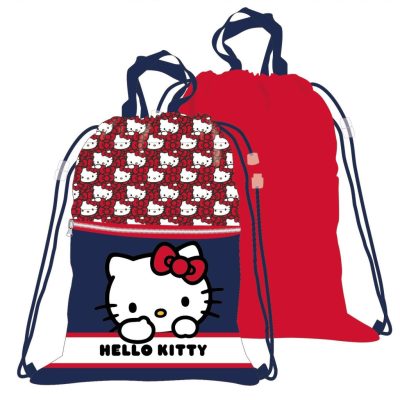 Hello Kitty Red Bow Deluxe sporttáska, tornazsák 45 cm