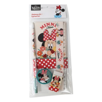 Disney Minnie Floral írószer szett 5 db-os