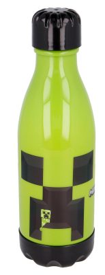 Minecraft Creeper műanyag kulacs csavaros kupakkal 560 ml