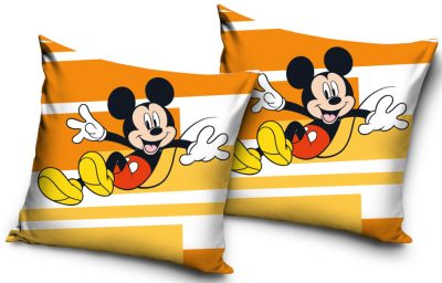 Disney Mickey Orange párnahuzat 40x40 cm Velúr
