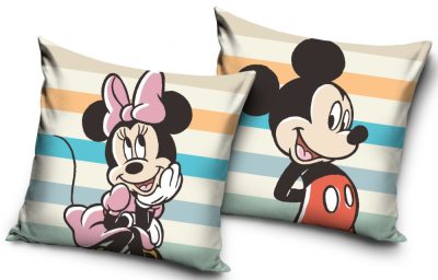 Disney Minnie, Mickey Journey párna, díszpárna 40x40 cm