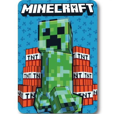 Minecraft TNT polár takaró 100x140cm