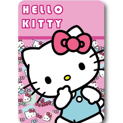 Hello Kitty Cutie polár takaró 100x140cm