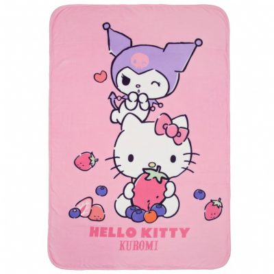 Hello Kitty Fruits polár takaró 100x140cm