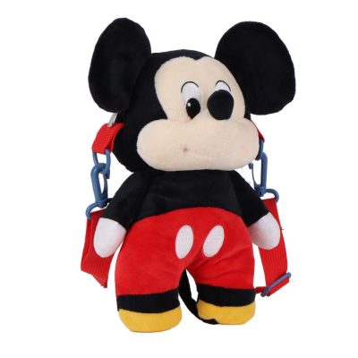 Disney Mickey Smile plüss hátizsák, táska 28 cm