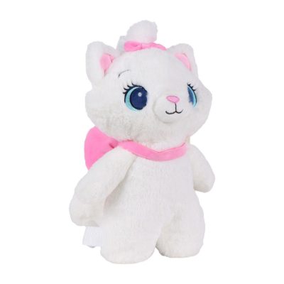 Disney Marie White plüss hátizsák, táska 30 cm