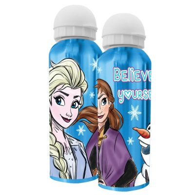 Disney Jégvarázs Believe alumínium kulacs ivókupakkal 500 ml