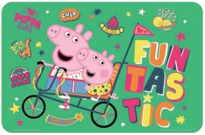 Peppa malac Funtastic tányéralátét 43x28 cm