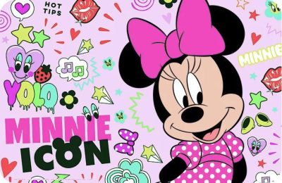 Disney Minnie She is iconic tányéralátét 43x28 cm