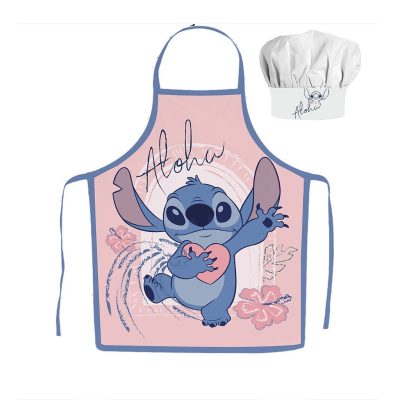 Disney Lilo és Stitch, A csillagkutya Aloha Heart gyerek kötény 2 darabos szett
