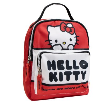 Hello Kitty Red hátizsák, táska 23 cm