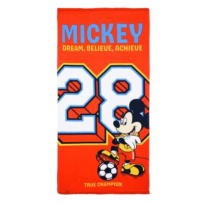 Disney Mickey Champion fürdőlepedő, strand törölköző 70x140cm (Fast Dry)