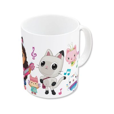 Gabi babaháza Music porcelán bögre 235 ml (8 oz) Díszdobozban