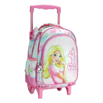 Barbie Paints gurulós ovis hátizsák, táska 30 cm