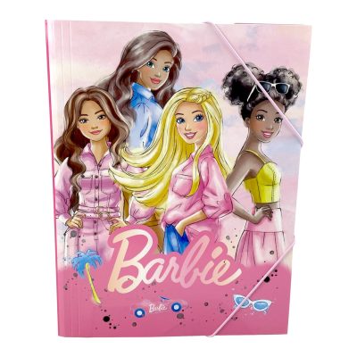 Barbie Paints A/4 gumis mappa