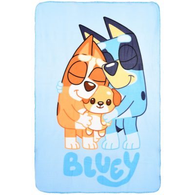 Bluey Snuggle Time polár takaró 100x150cm